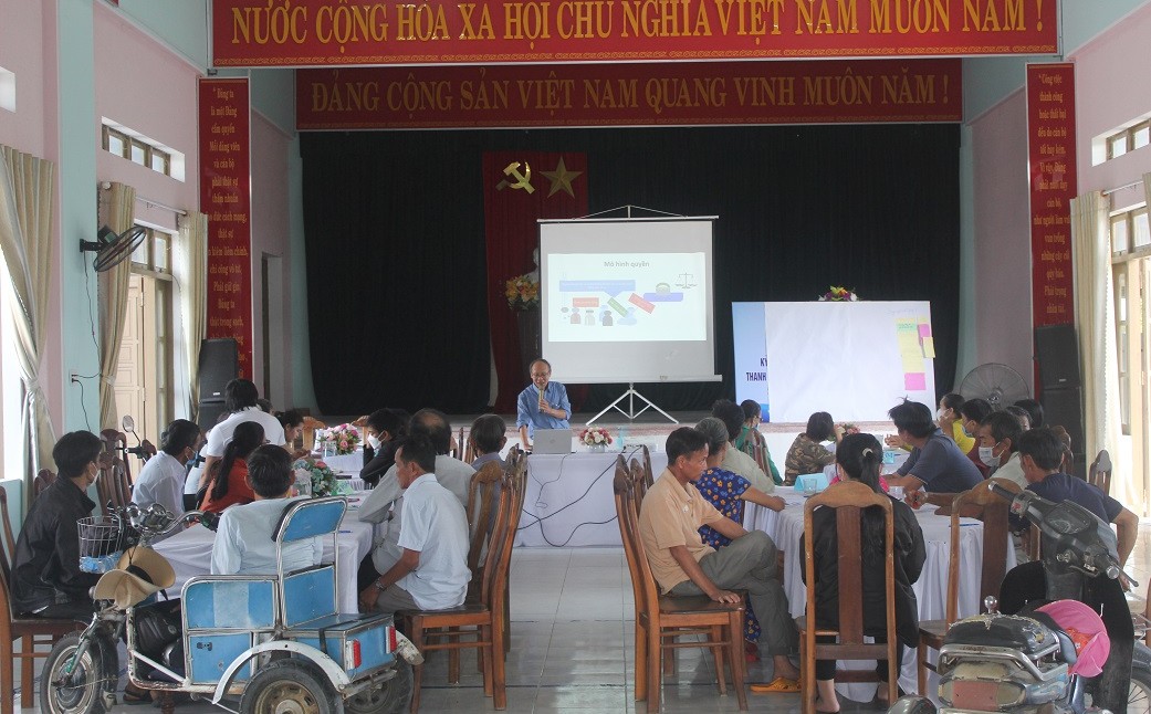 Quảng Nam: Tập huấn sống độc lập và hòa nhập khuyết tật cho người khuyết tật và thành viên gia đình
